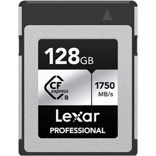 Lexar CFexpress Tipo B 128 Go 1750 MB/s 1300 MB/s Argent