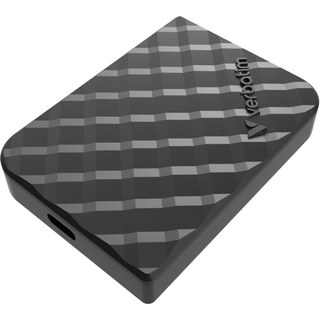 Disque Dur Verbatim Store 'n' Go Mini Diamond 1 To USB Type C 3.2 Gen 2 1000 Mo/s Noir