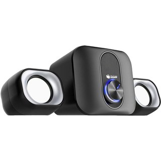 pccom-essential Enceintes PcCom Essential BassLine 2.1 11W noires