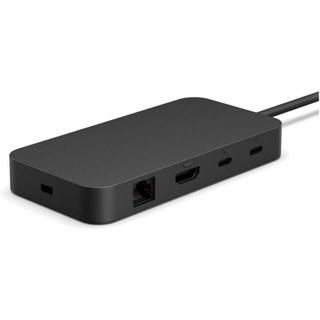 Microsoft Surface USB4 Dock Alámbrico 1000 Mbit/s Negro 60 Hz Kensington