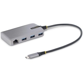 Hub USB-C StarTech VL817 3 Ports USB-A 5GBPS Gigabit Ethernet 30CM Gris