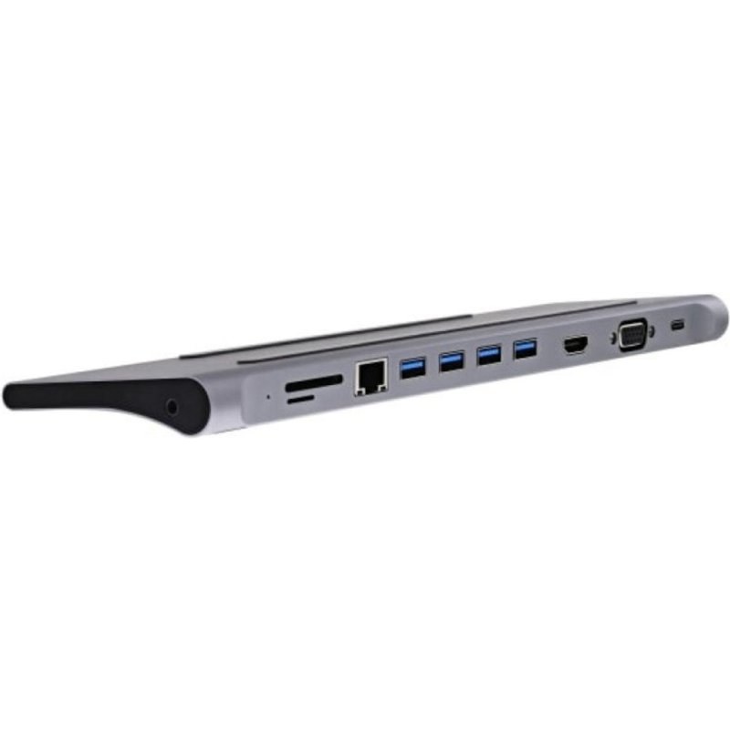 TNB T'nB DOCKUSBC11 Dock USB 3.2 Gen 1 Type-C Alámbrico Plata 4XUSB A, 1XHDMI, 1XVGA