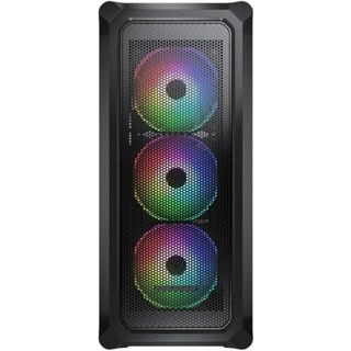 Boîtier PC Cougar Gaming Archon 2 RGB Midi Tower Noir avec Ventilateurs ARGB