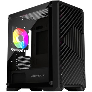 keep-out Boîtier PC Keep Out XC-220 Glass Noir Micro-ATX ARGB