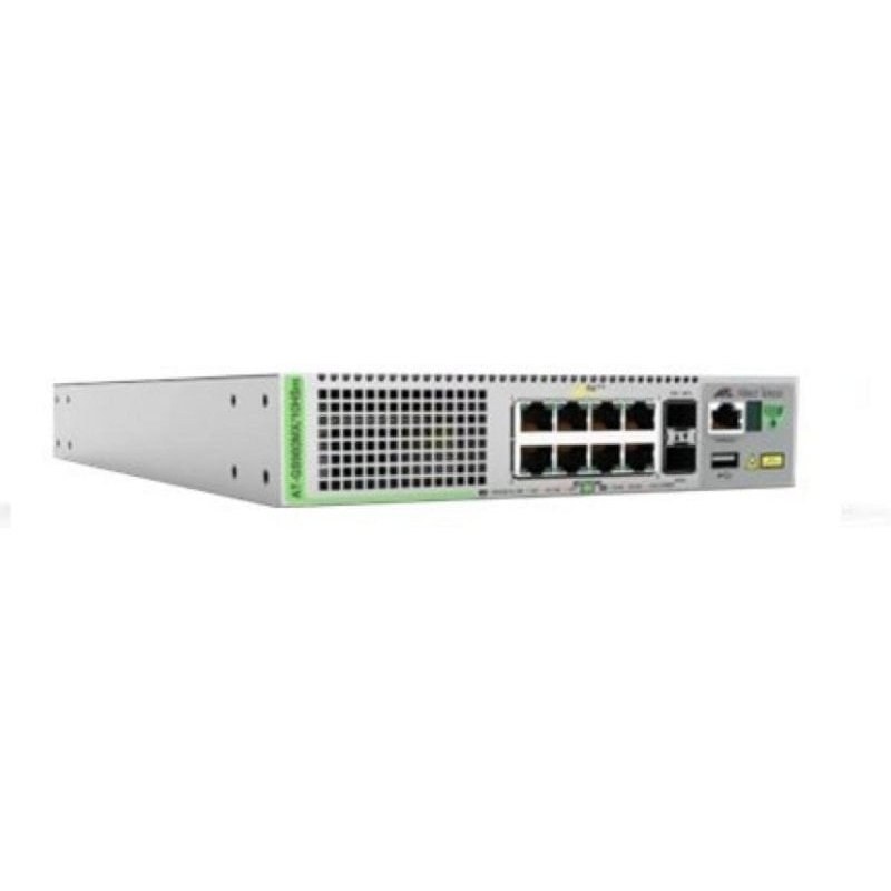 allied-telesis Switch Allied Telesis AT-GS980MX/10HSM-50 Gestioné L3 8 Ports PoE Montable en Rack