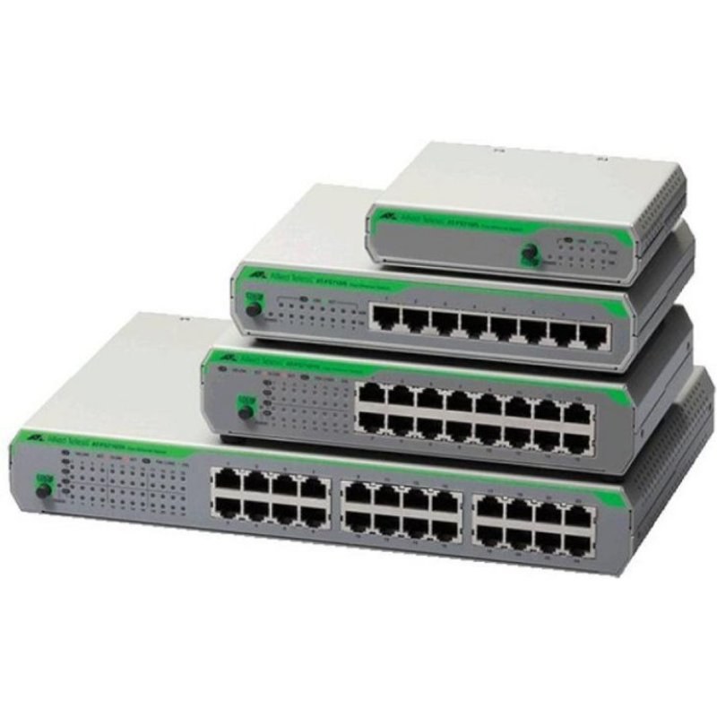 allied-telesis Switch Allied Telesis AT-FS710/8-50 8 Ports Fast Ethernet Rack Montable