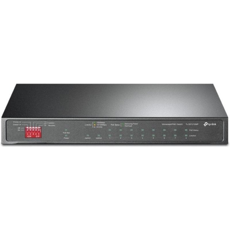 Switch TP-Link TL-SG1210MP 9 Ports Gigabit Ethernet PoE Non Administré