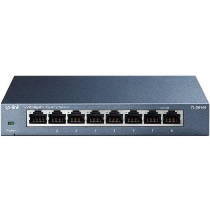 Switch TP-Link TL-SG108 8 Ports Gigabit Ethernet Non Géré