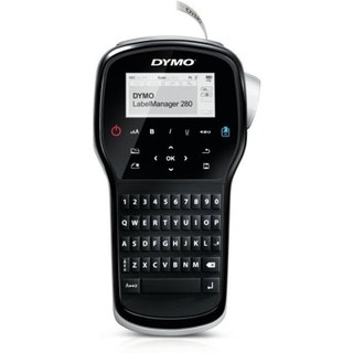 Étiqueteuse DYMO LabelManager 280 QWERTY Thermique D1 Alambiqué Lithium Noir Argent