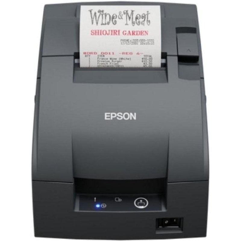 Imprimante Epson TM-U220IIB USB 2.0 16 caractères par pouce Gris 20 KB 64 dB