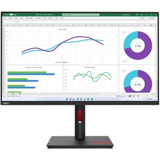 Lenovo ThinkVision T32H-30 Écran 31.5" Quad HD LED 2560 x 1440 Noir