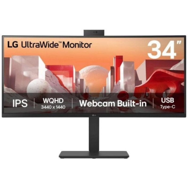 LG 34BA85QE B Wide Quad Courbe
