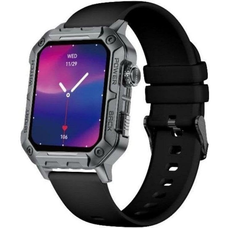 nilox Nxswtrailwatch Bluetooth Inoxydable M SPO2 Pulsometre Monitor Sommeil