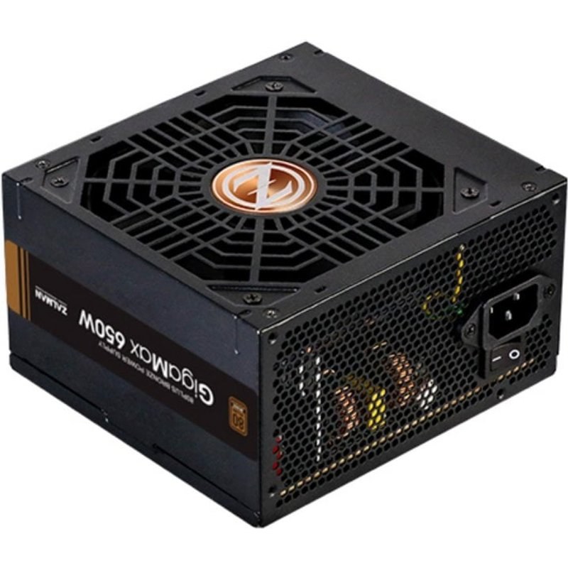 Alimentation ATX Zalman GigaMax GVII 650W Noir avec protection multiple et connecteurs