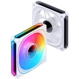 Ventilateur Jonsbo FR-505WR 12 cm 800-1800 RPM LED RGB Blanco