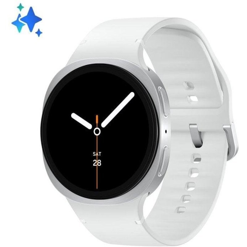 Samsung Galaxy Watch 8 Bluetooth GPS NFC Mm Super Amoled Taille Unique Etanche IP68 Pulsometre