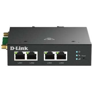 Router D-Link DWM-314-T/M 4G LTE Fast Ethernet Montage DIN Sécurité SSH