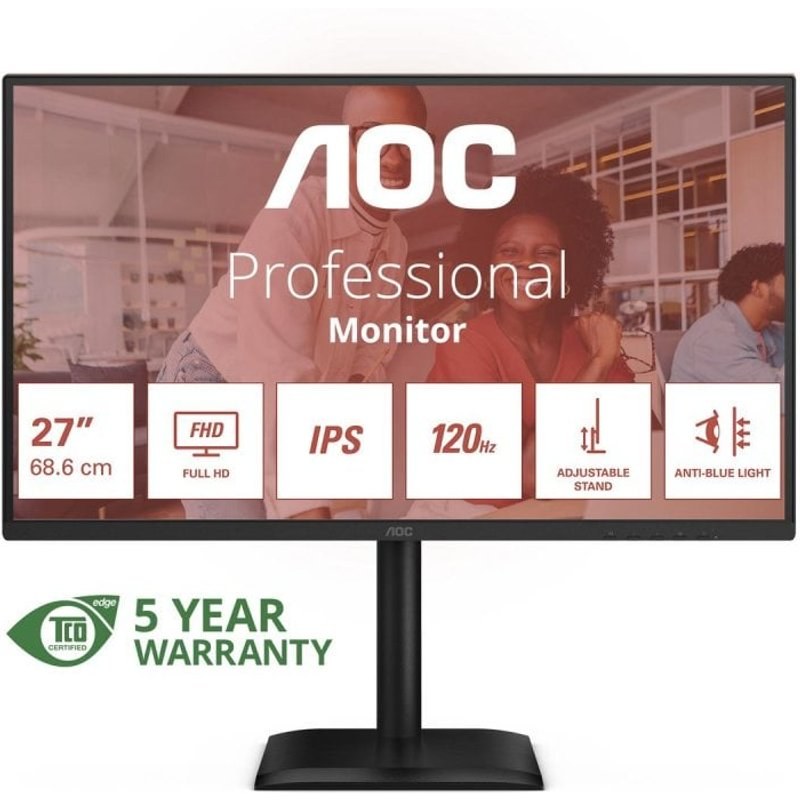 AOC Moniteur 27E4U Ips Flicker Free