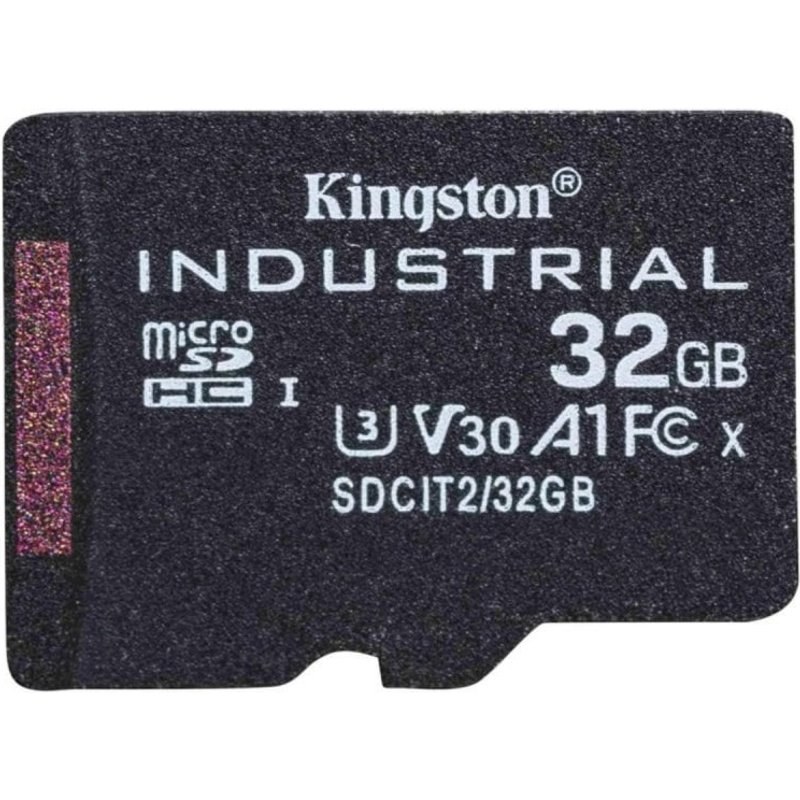 32 Go Kingston MicroSDHC UHS-I Class 3 U30 V30 A1 Noir