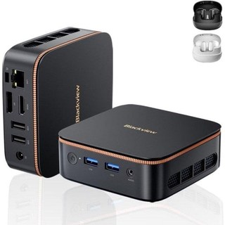 Mini PC Blackview MP20 AMD Ryzen 3 3300U 16 Go 512 Go SSD Radeon Vega 6 Pro Windows 11 Noir