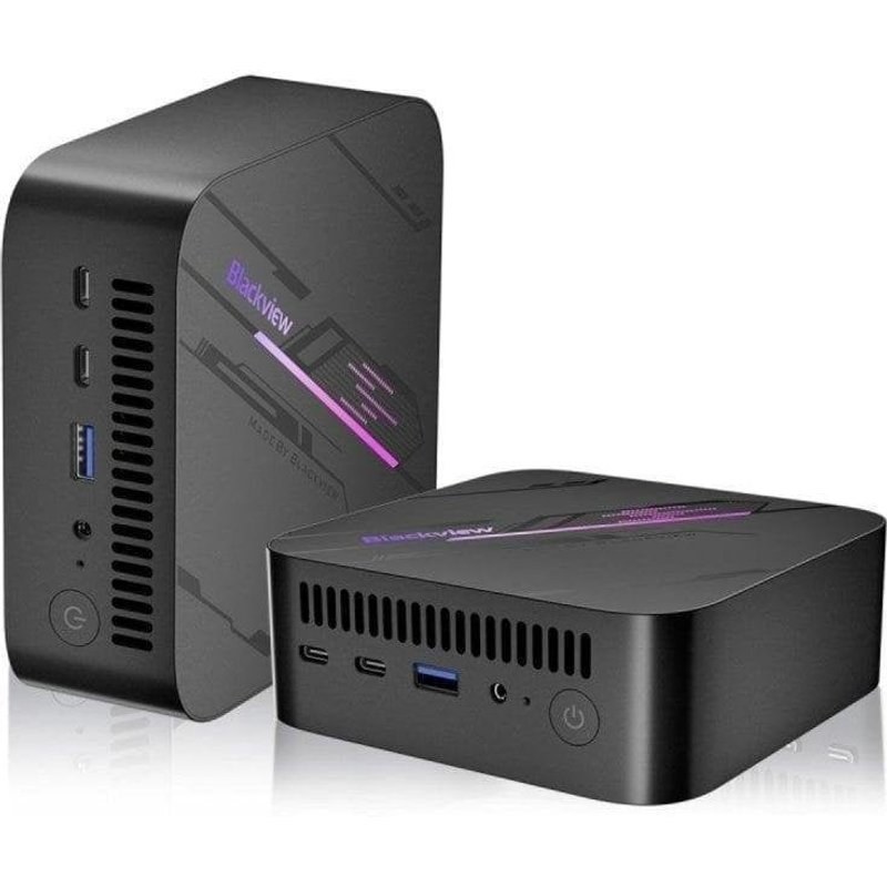 Mini PC Blackview MP100 AMD Ryzen 5 7430U 16 Go 512 Go SSD Radeon Windows 11 Pro RGB