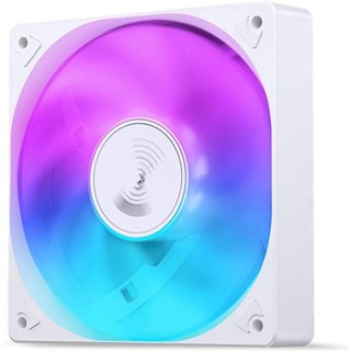 Ventilateur Jonsbo SL-120 RGB Blanc 12 cm, 1500 RPM, Silencieux, Haute Performance