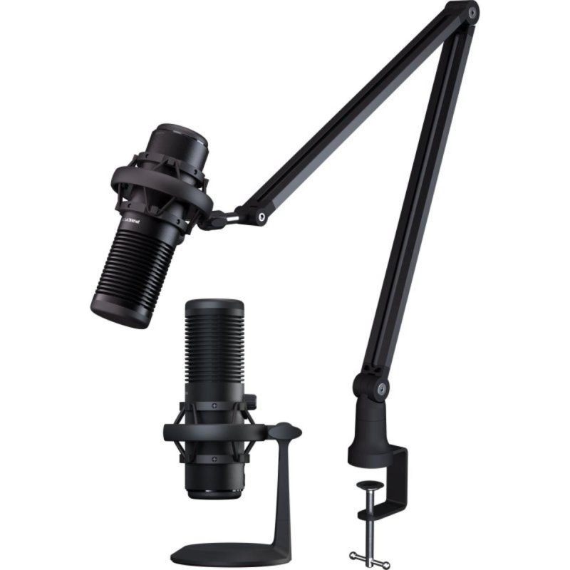 Microphone PREYON Stork Scream USB cardioïde avec support et bras ajustable