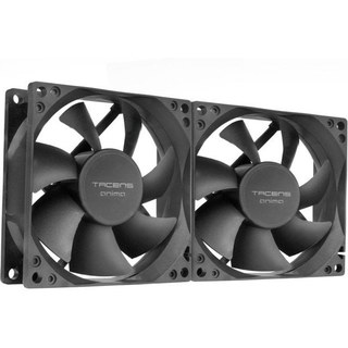 Tacens Anima AF8X2 Kit 2X Ventilateurs Ultra Silencieux 80 mm Fluxus Noir