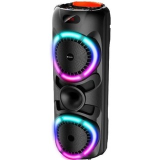 Enceintes Denver Bluetooth 2 Woofers 8" avec lumière LED pour fêtes