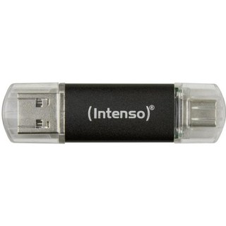 Intenso 32 Go USB Type-A / USB Type-C 3.2 Gen 1, Vitesse 70 MB/s, Capuchon