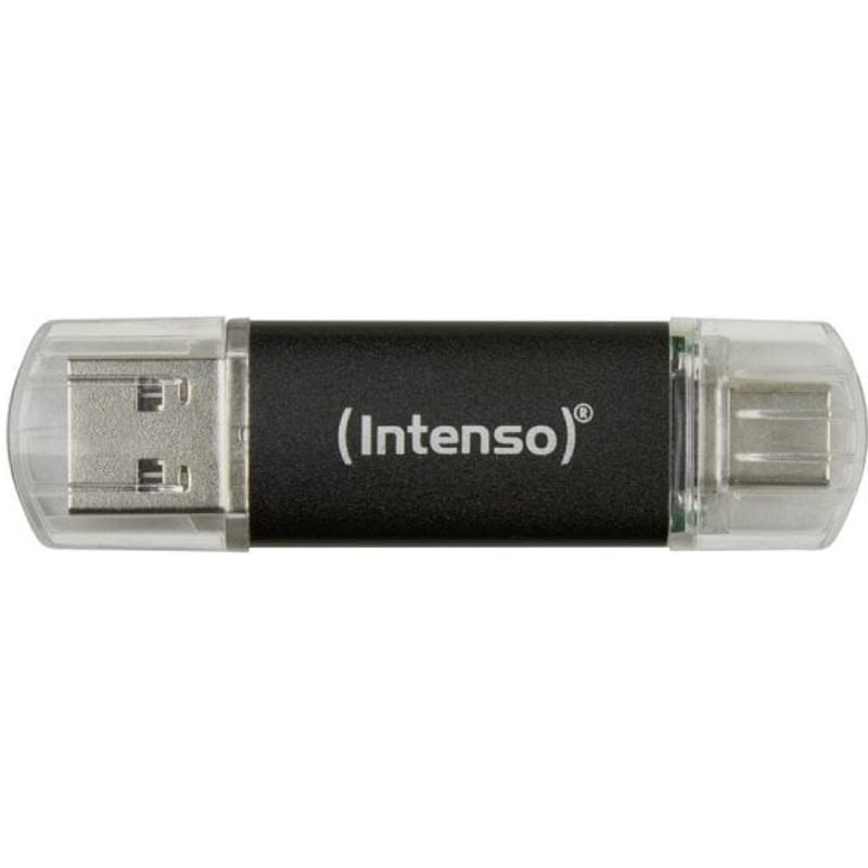 Intenso 32 Go USB Type-A / USB Type-C 3.2 Gen 1, Vitesse 70 MB/s, Capuchon