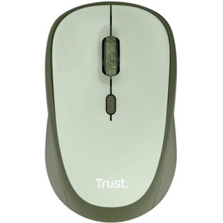 Souris Trust Yvi+ sans fil 1600 DPI verte avec boutons silencieux