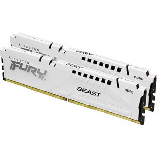 Mémoire RAM Kingston 64 Go DDR5 6400MT/s White EXPO