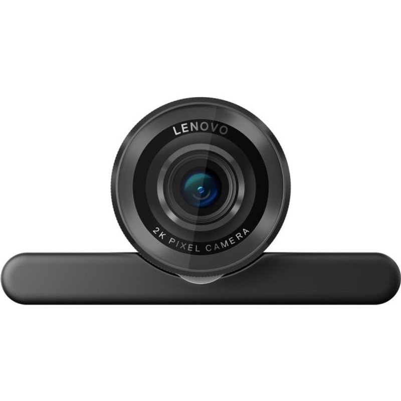 Webcam Lenovo 4MP, 1920X1080, USB-C, Noir, Clip/Support