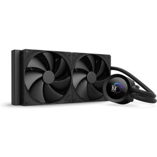 Refrigeración Líquida NZXT Kraken Plus 280 mm 2 Ventiladores Display TFT PWM Noir