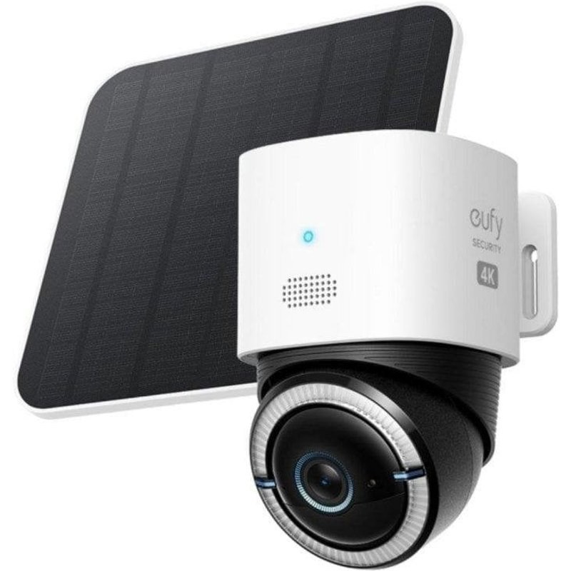 Caméra de surveillance Eufy S330 4K Vision Nocturne Extérieure Détection IA Alarme Panneau