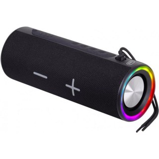 Enceintes Trevi Portables Bluetooth 20W Cylindrique Noir
