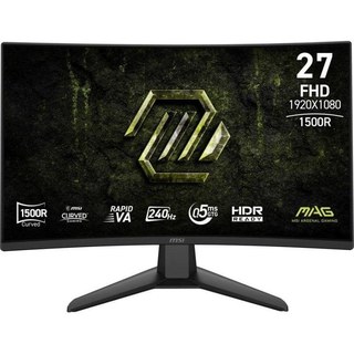 Écran PC MSI MAG 274CF X24 27" Full HD 240 Hz Rapid VA Courbe FreeSync Premium HDR 0,5MS