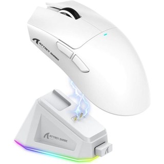attack-shark Souris Gaming X11 Ultralégère 63G Charge Magnétique RGB 22000 DPI 3 Modes HUANO