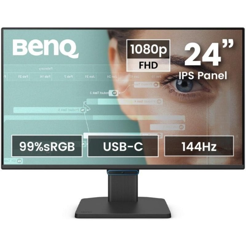 Moniteur BenQ GW2490C 23,8" FullHD 144 Hz IPS USB-C Haut-parleurs 5 ms