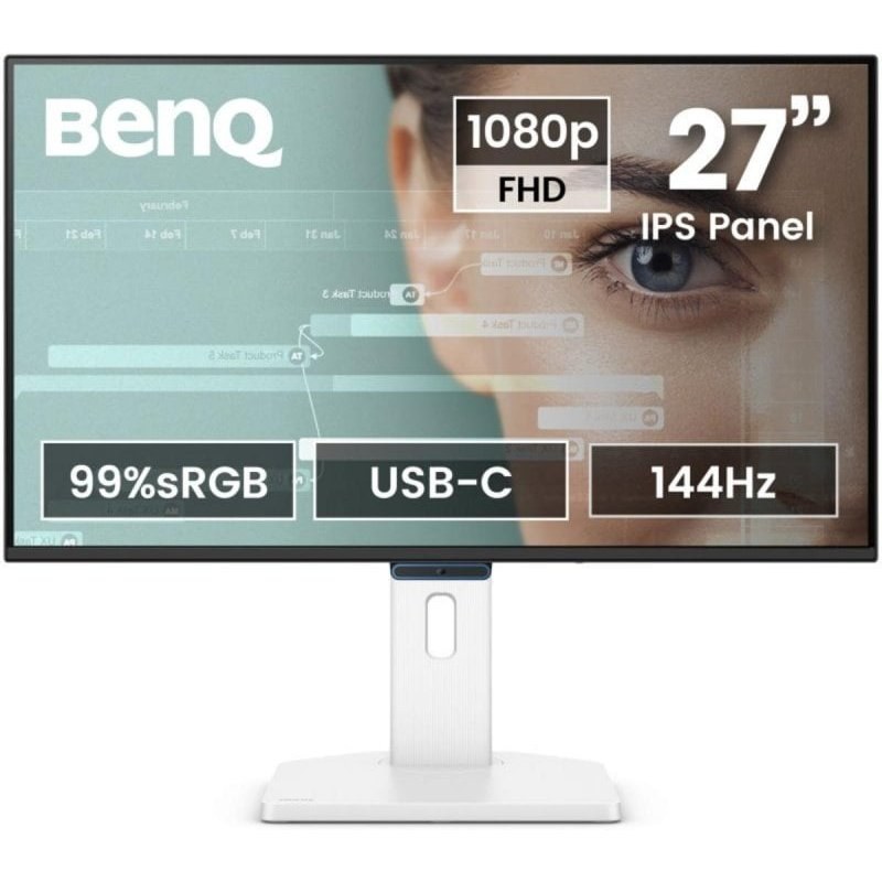 Moniteur BenQ GW2790TC 27" FullHD 144 Hz IPS USB-C Haut-parleurs Ergonomique 5 ms