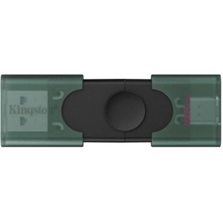 Clé USB Kingston DataTraveler Duo 128 Go USB-A USB-C 3.2 Gen 1 Noir Vert