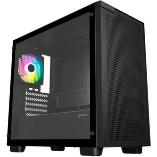 Boitier Micro-ATX UNYKAch Revelat Mesh Edge Noir 4X120 mm ARGB/Vitre Trempée/12 Ventilateurs