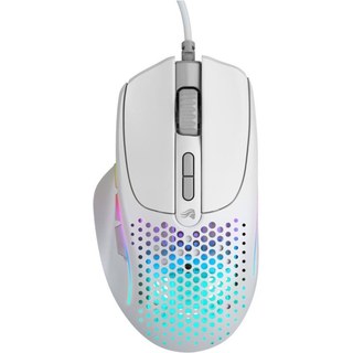 Souris Glorious filaire 26000 DPI RGB avec 9 boutons programmables blanc