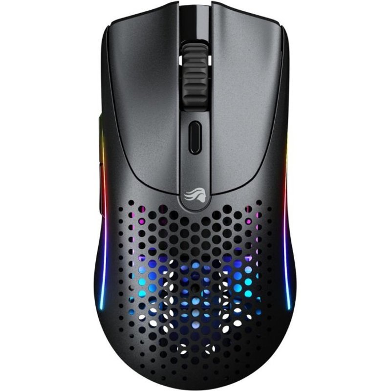 Souris Glorious Gaming filaire 26000 DPI RGB 6 boutons Blanc