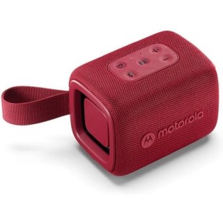 Haut-parleurs Motorola Bluetooth Portable 7 W étanche stéréo sans fil IP67 Rouge