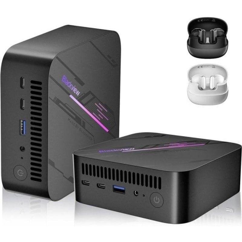 Mini PC Blackview MP100 AMD Ryzen 5 7430U 16 Go 512 Go SSD Wi-Fi 6 RGB