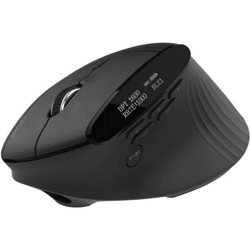 Souris Acer Smart Fit Vertical RF Wireless Bluetooth 8000 DPI Noir Rechargeable