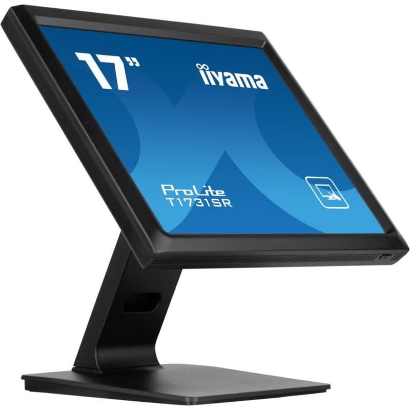 Moniteur iiyama ProLite T1731SR-B1S 17" SXGA LCD TN 5MS Tactile Résistif Haut-parleurs