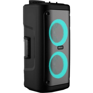 Enceintes Denver portátiles trolley inalámbricos 400 W con bluetooth e iluminación LED